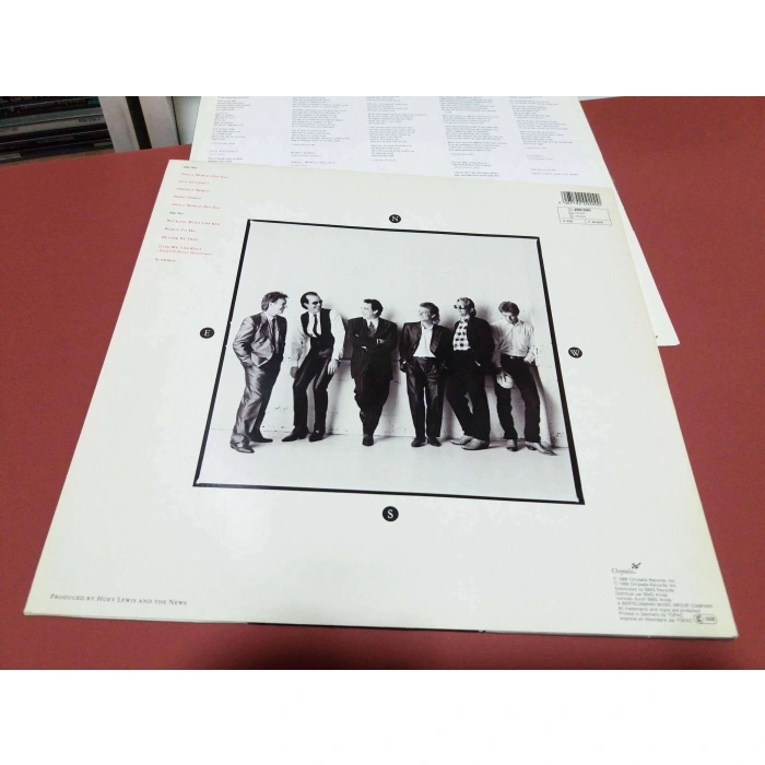 HUEY LEWIS THE NEWS SMALLWORLD ALBUM