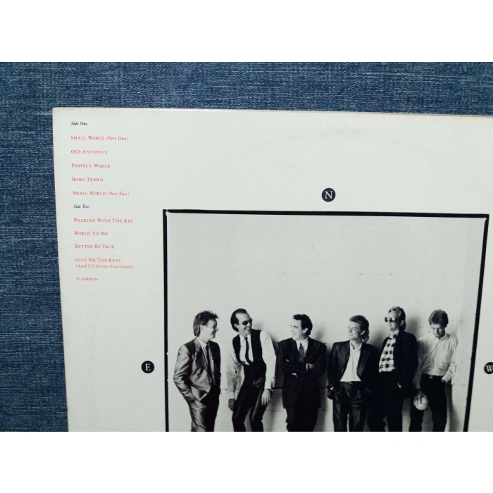 HUEY LEWIS THE NEWS SMALLWORLD LP