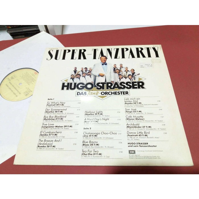 HUGO STRASSER SUPER TANZPART