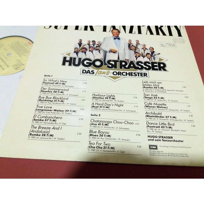 HUGO STRASSER SUPER TANZPART