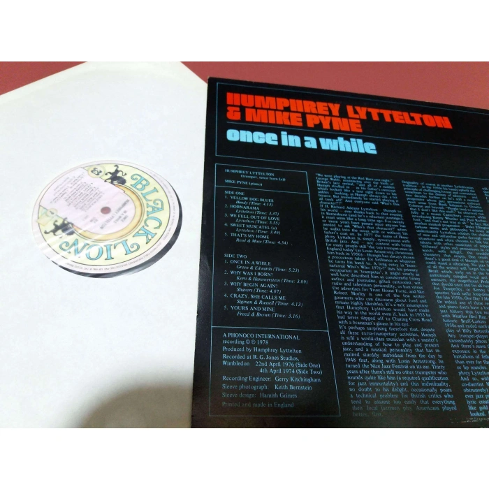 HUMPHREY LYTTELTON MIKE PYNE ONCE IN A WHILE