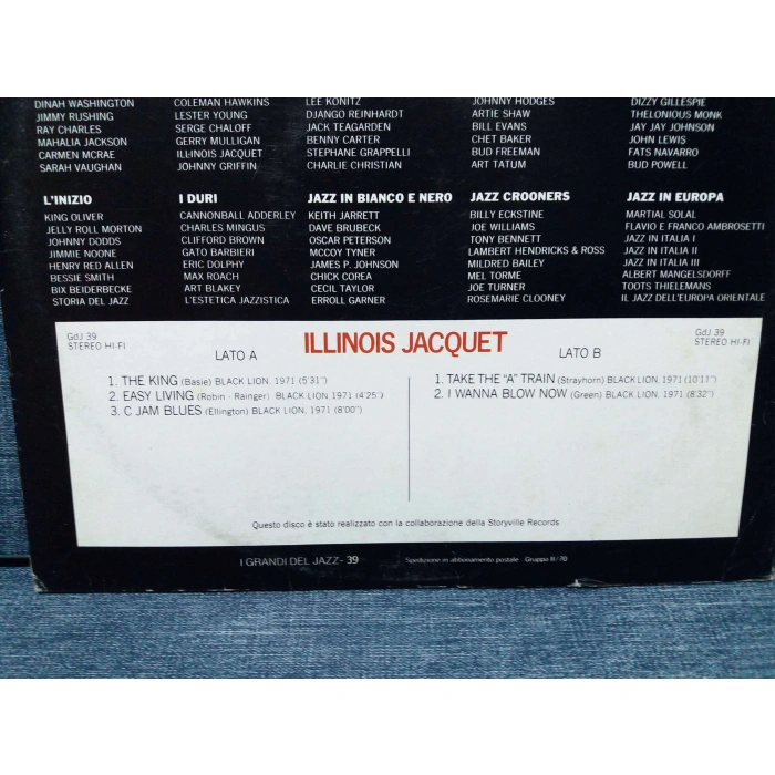 ILLINOIS JACQUET JAZZ