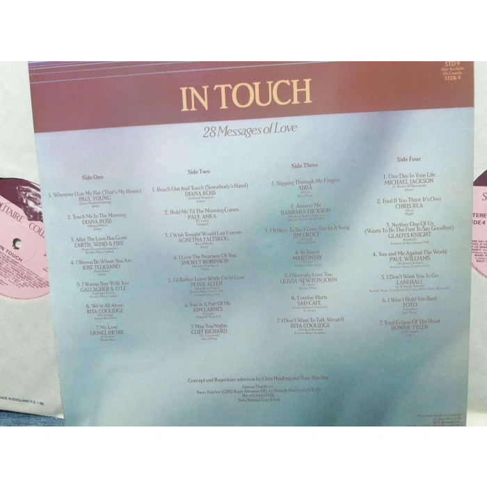 IN TOUCH 28 MESSAGES OF LOVE