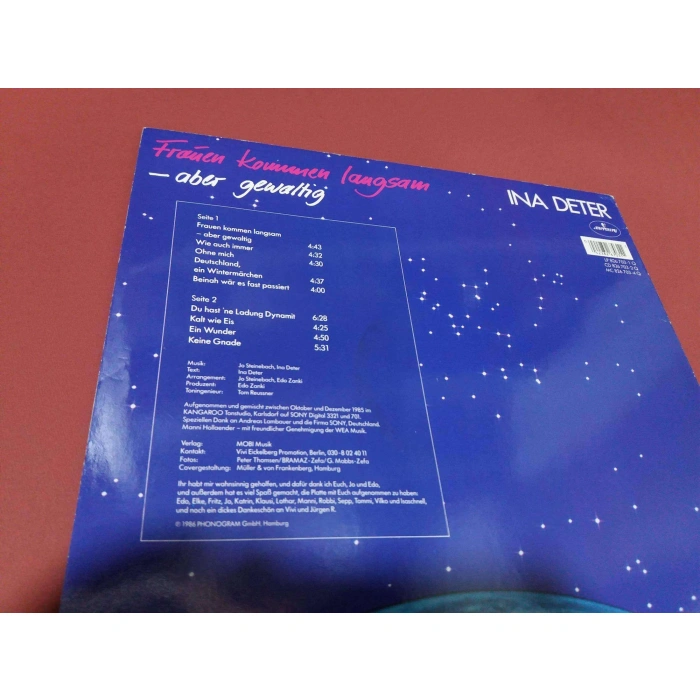 INA DETER KOMMEN LANGSAM