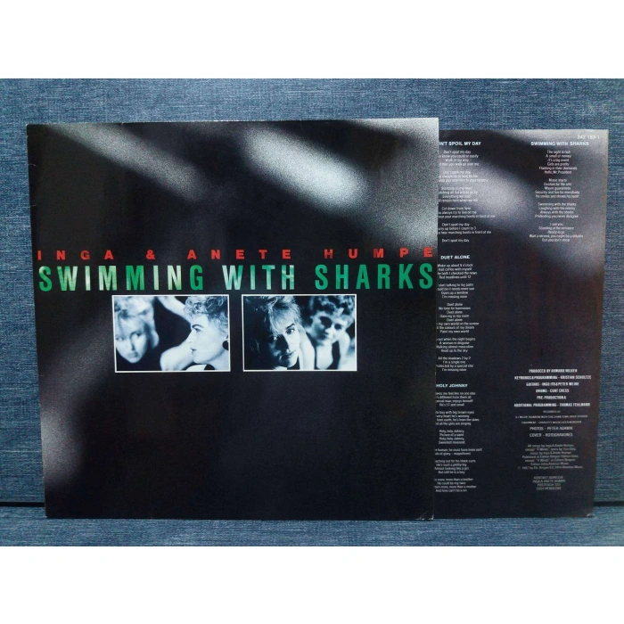 INGA ANETE HUMPE SWIMMING WITH SHARKS