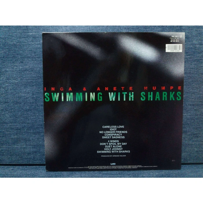 INGA ANETE HUMPE SWIMMING WITH SHARKS