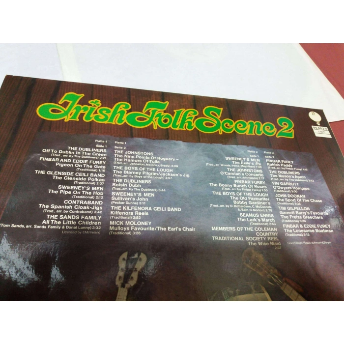 IRISH FOLK SCENE   2 LP