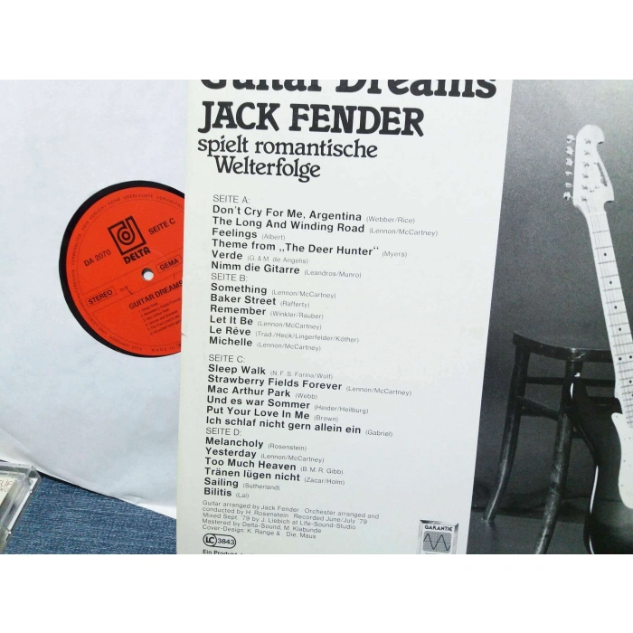 JACK FENDER GOLDEN GUITAR DREAMS  2 LP