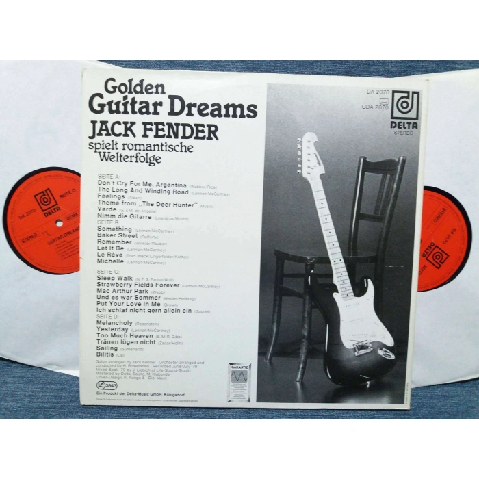 JACK FENDER GOLDEN GUITAR DREAMS  2 LP