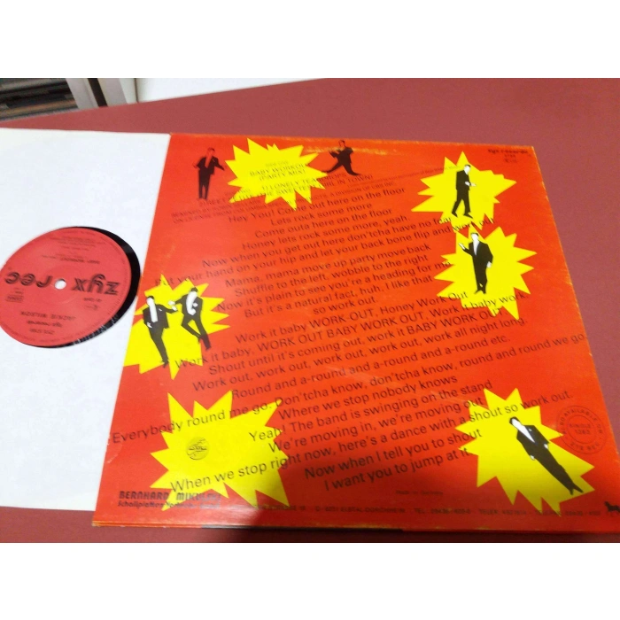 JACKIE WILSON  BABY WORKOUT MAXI LP