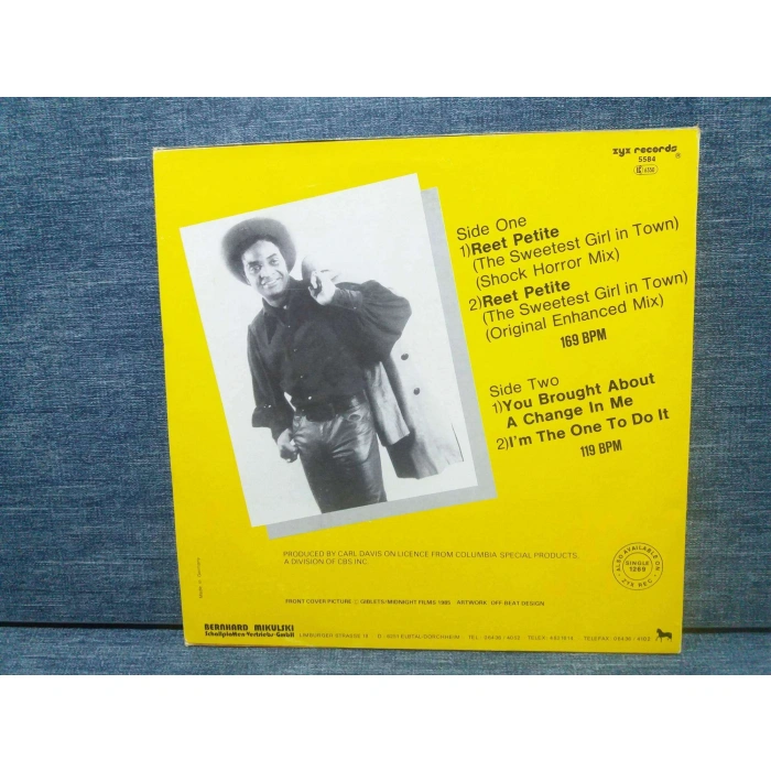 JACKIE WILSON REET PETITE MAXI LP