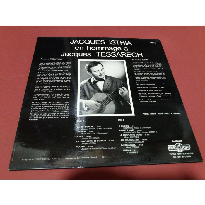 JACQUES ISTRIA EN HOMMAGE TESSARECH