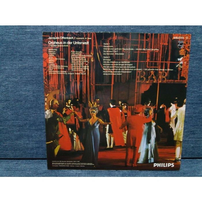 JACQUES OFFENBACH ORPHEUS IN DER UNTERWELT