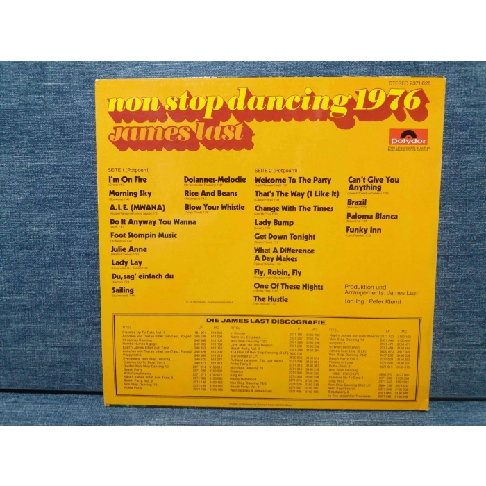 JAMES LAST NON STOP DANCING 1976