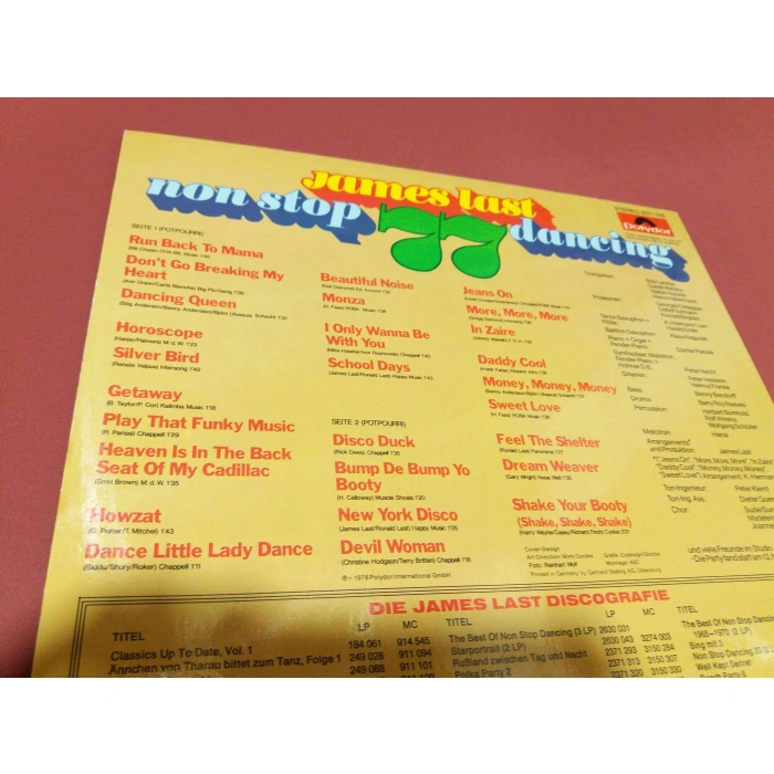 JAMES LAST NONSTOP DANCING 77
