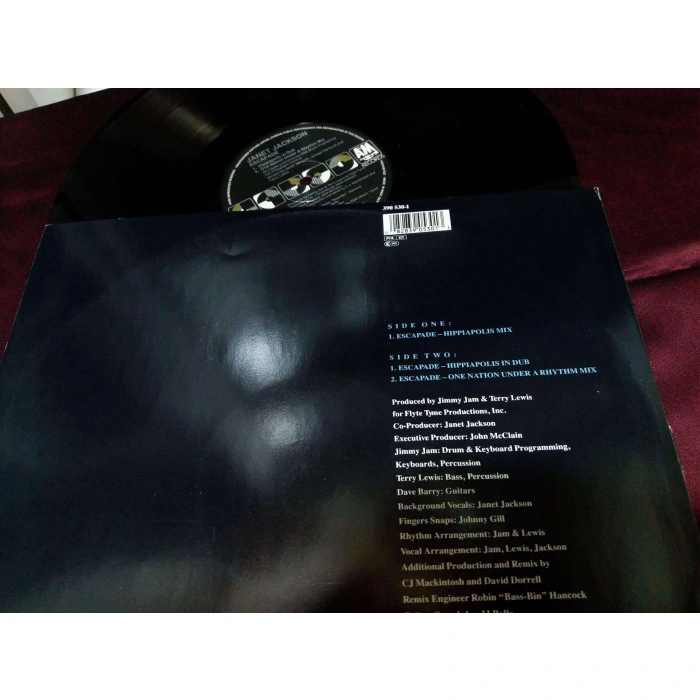 JANET JAKCSON ESCAPADE MAXI LP