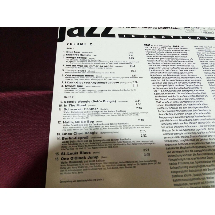 JAZZ IN DEUTSCHLAND