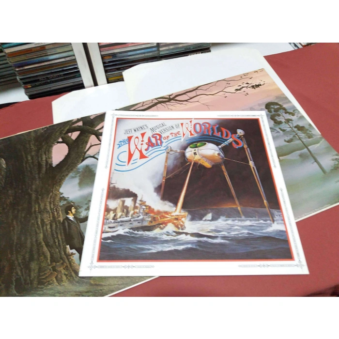 JEFF WAYNES WAR OF THE WORLDS MUSICAL 2 LP
