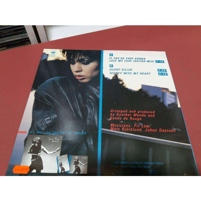 JENNIFER RUSH GONNA LOSE MY LOVE MAXI LP