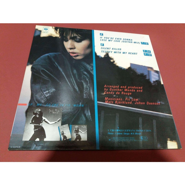 JENNIFER RUSH GONNA LOSE MY LOVE MAXI LP