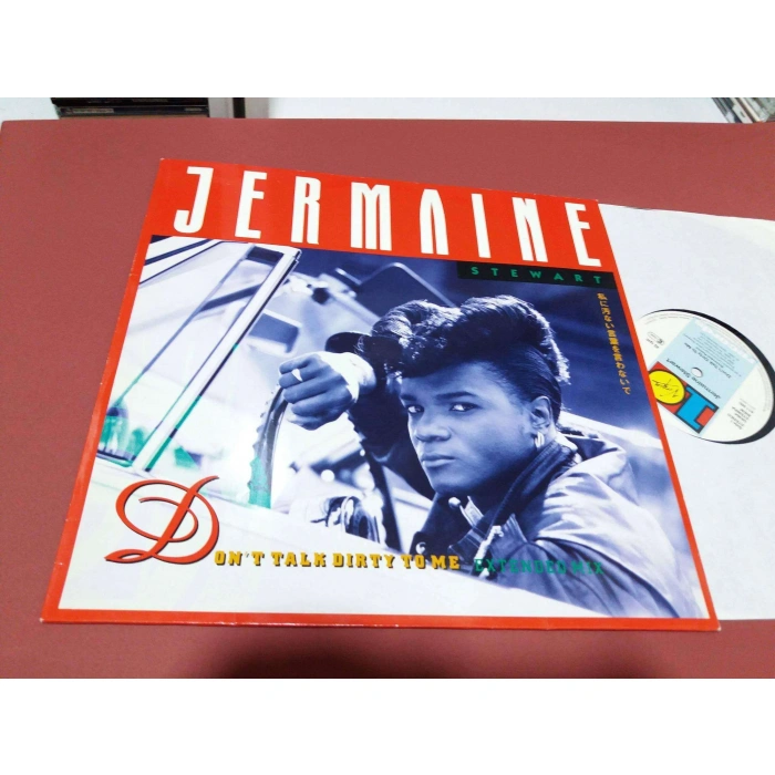 JERMAINE STEWART DIRTY TO ME MAXI LP
