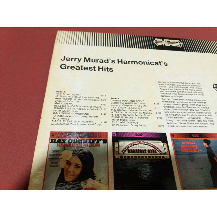 JERRY MURADS HARMONICATS GREATEST