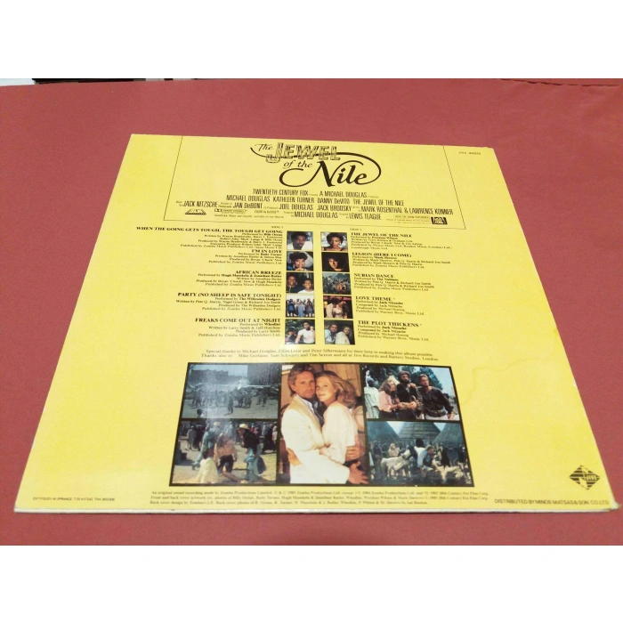 JEWEL OF THE NILE FILM MUSIC