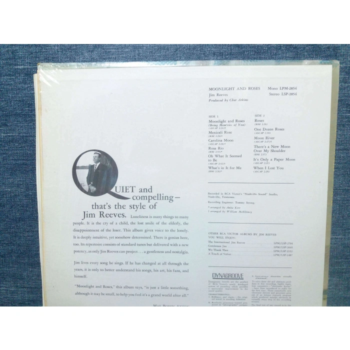 JIM REEVES MOONLIGHT ROSES