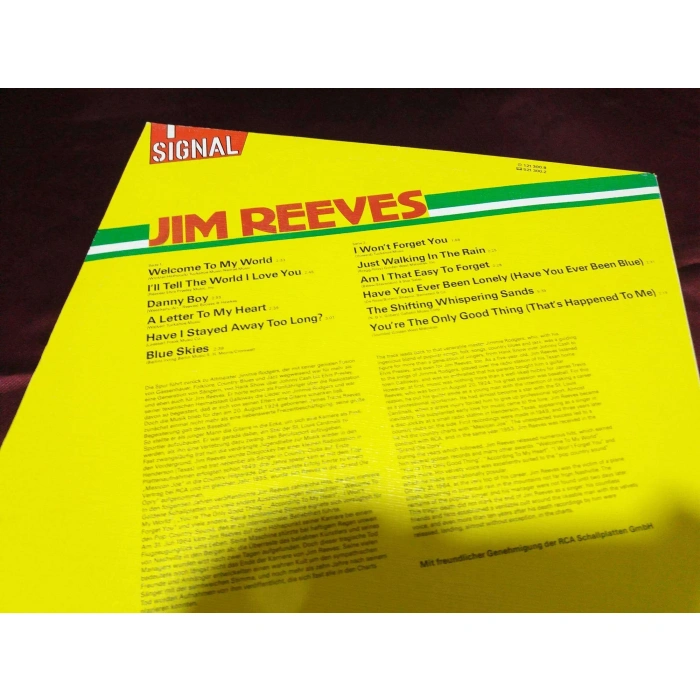 JIM REEVES SIGNAL