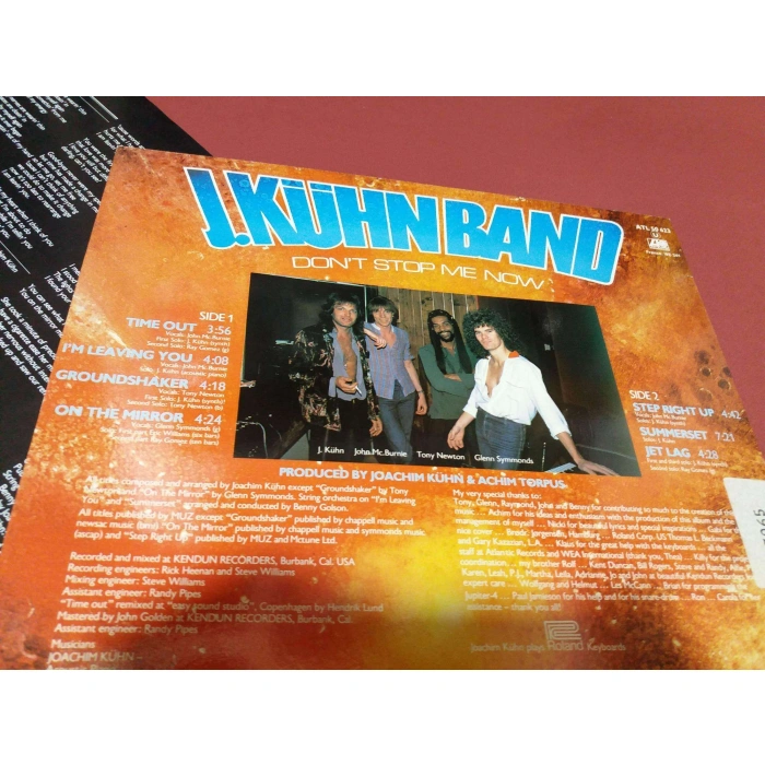 JOACHIM KUHN DONT STOP ME NOW
