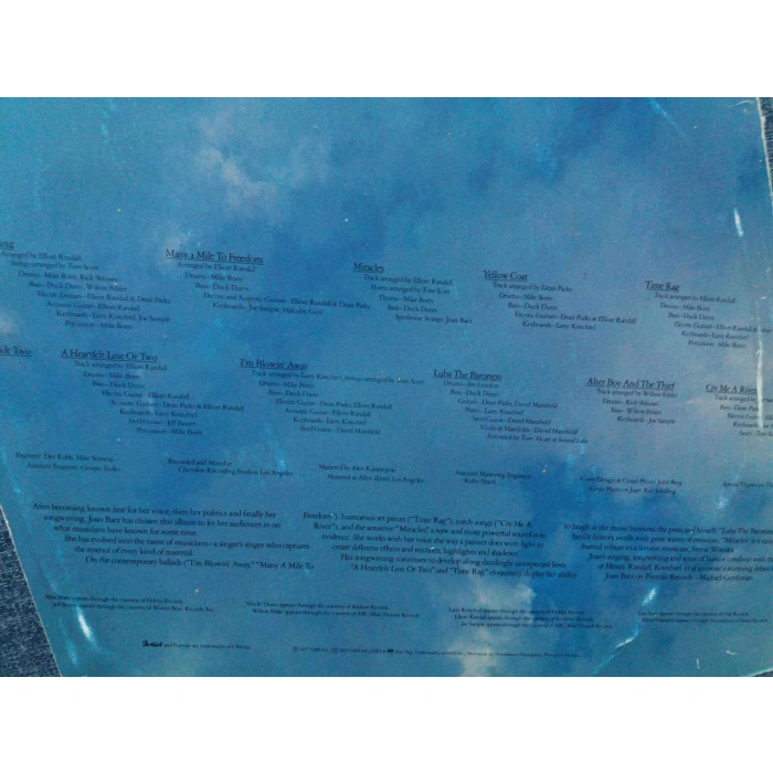 JOAN BAEZ BLOWIN AWAY