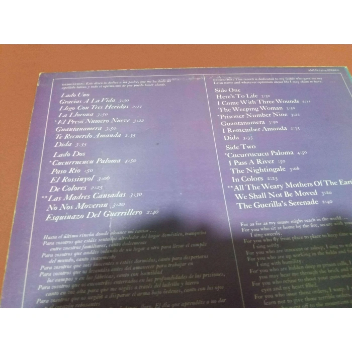 JOAN BAEZ GRACIAS O LA VIDA