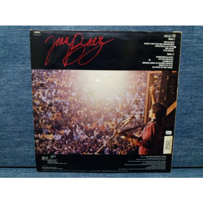 JOAN BAEZ LIVE EUROPE