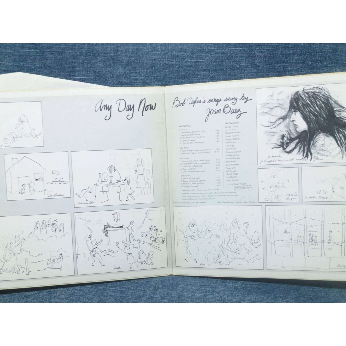 JOAN BAEZ SINGS BOB DYLAN    2 LP