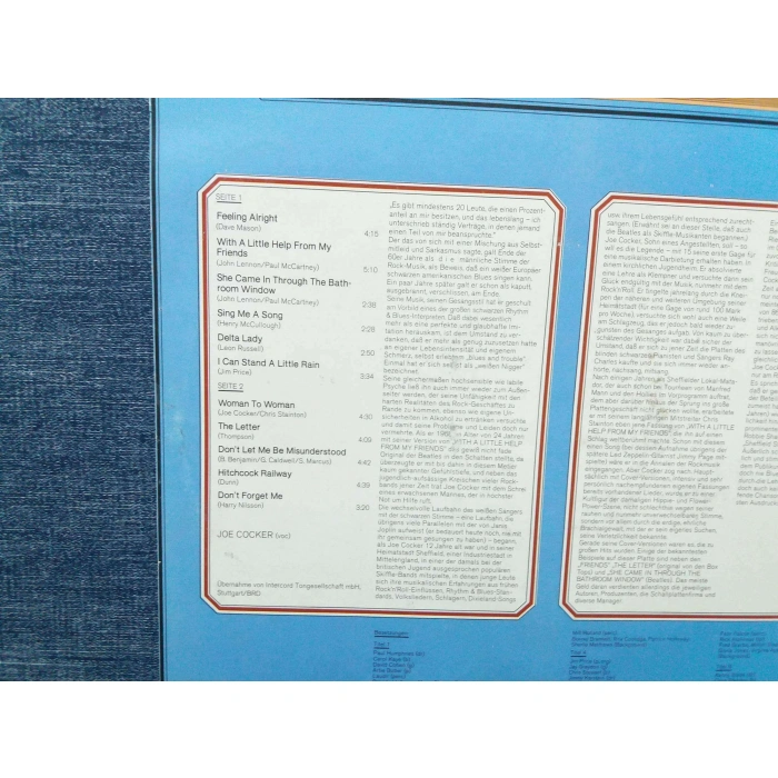 JOE COCKER  GREATEST