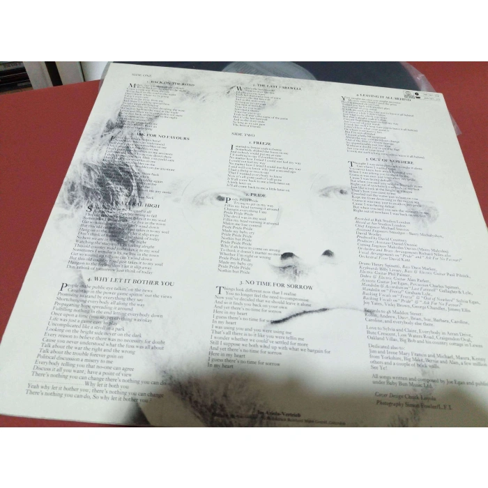 JOE EGAN OUT OF NOW HERE