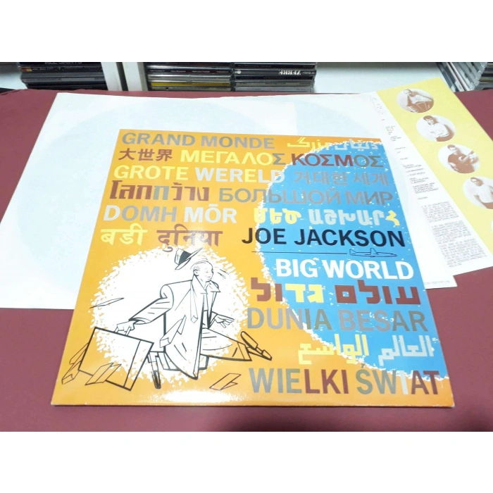 JOE JACKSON BIG WORLD 2 LP