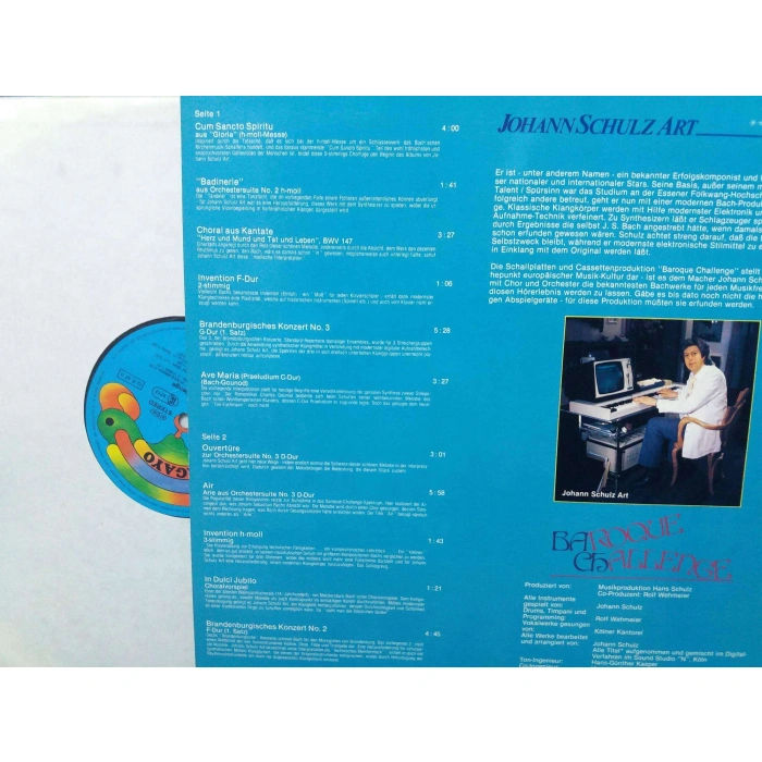 JOHANN SCHULZ ART BAROQUE CHALLENGE