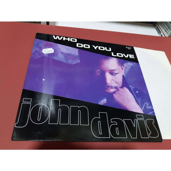 JOHN DAVIS WHO DO YOU LOVE  MAXI LP