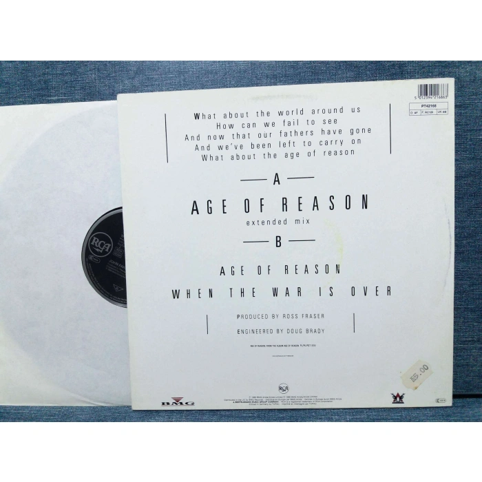 JOHN FARNAM AGE OF REASON  MAXI LP