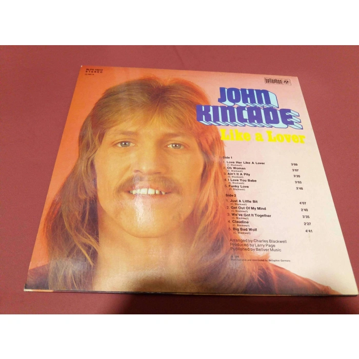 JOHN KINCADE LIKE A LOVER