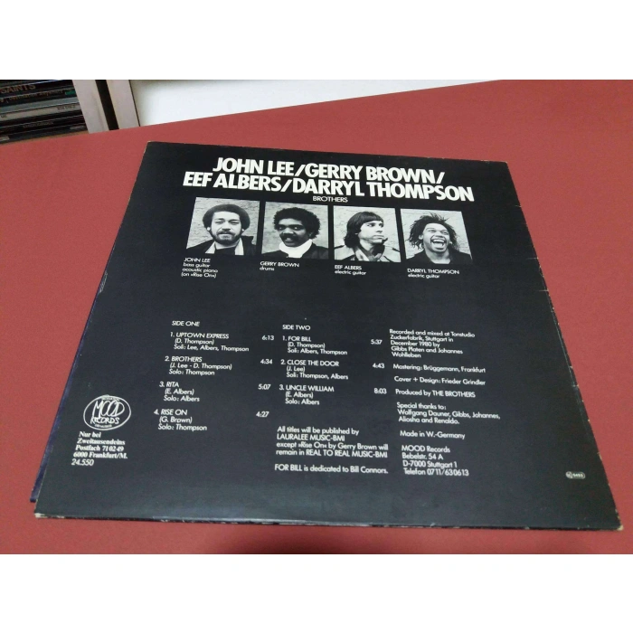 JOHN LEE - GERRY BROWN - EEF ALBERS - DARRYL BROTHERS