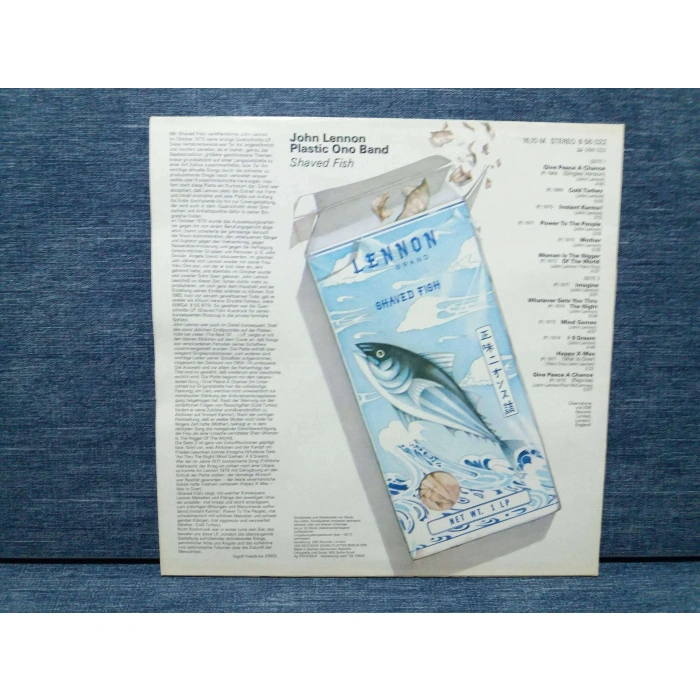 JOHN LENNON SHAVED FISH (AMIGA PRESS)