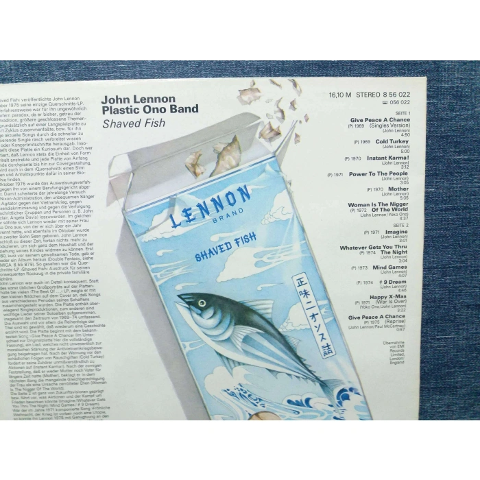 JOHN LENNON SHAVED FISH (AMIGA PRESS)