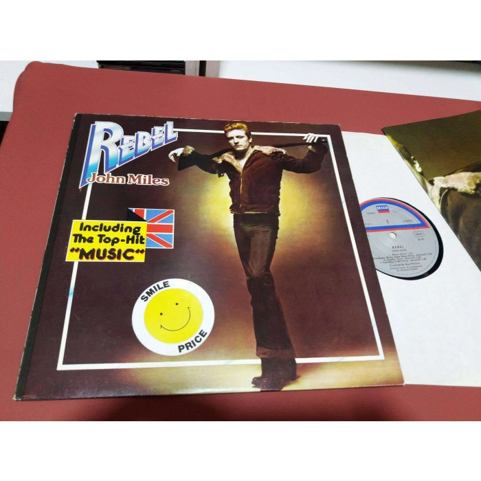 JOHN MILES REBEL  + POSTER