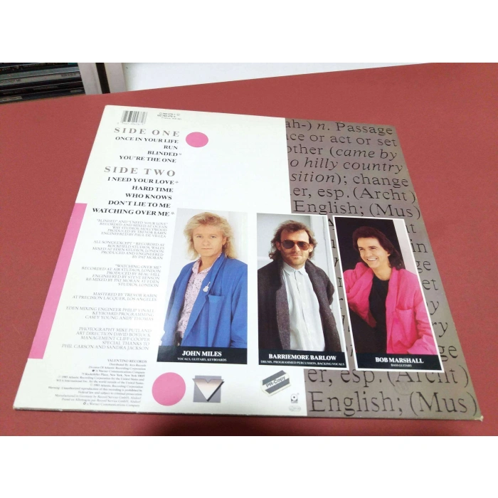 JOHN MILES TRANSITION MAXI LP