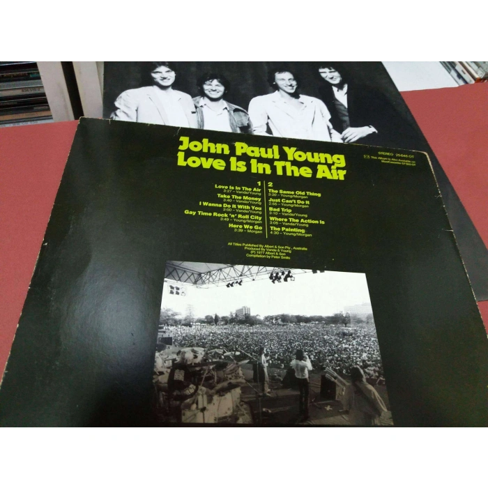 JOHN PAUL YOUNG LOVE IS IN THE AIR