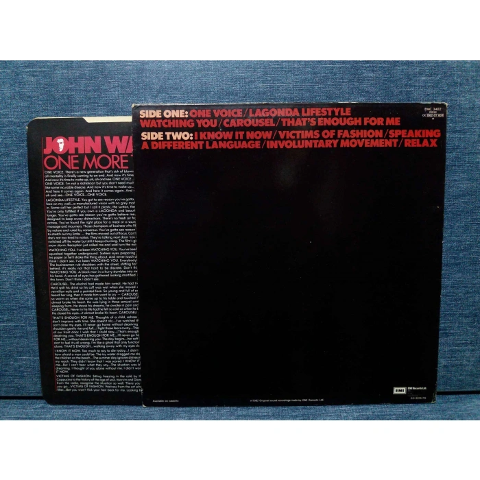 JOHN WATTS ONE MORE TWIST