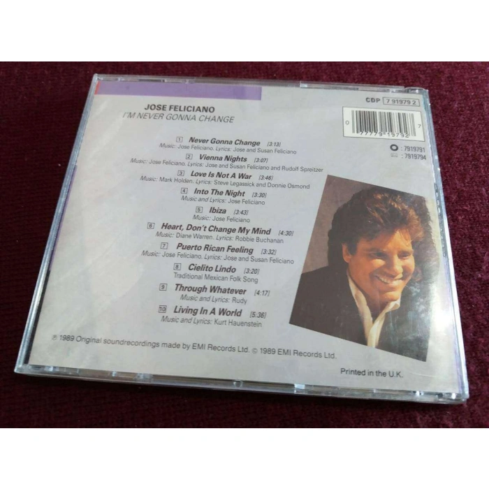 JOSE FELICIANO I M EVER GONNA CHANGE