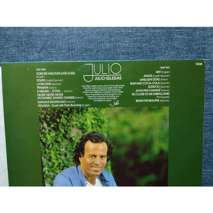 JULIO IGLESIAS LP ALBUM